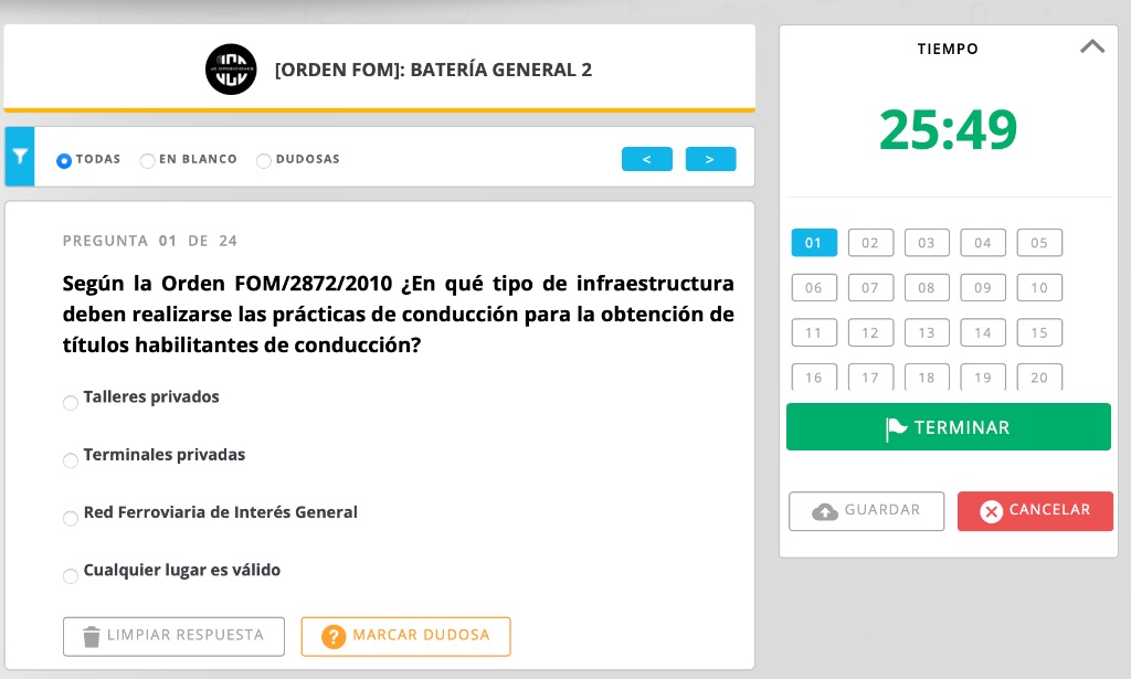 Marcado de Dudosas y Filtros