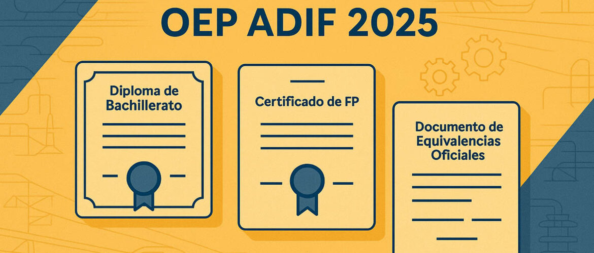 Titulaciones OEP ADIF 2025
